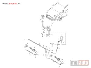 Glavna slika -  Skoda Octavia Poklopac Prskalice Fara Levo 12-20,NOVO - MojAuto