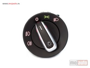 Glavna slika -  Hrom prekidac za svetla Kedi VW Caddy - NOV - MojAuto