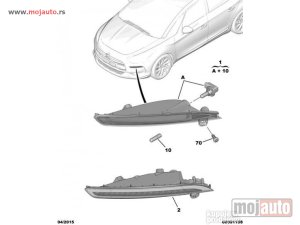Glavna slika -  Citroen DS 5 LED Migavac Prednjeg Branika Levo LED 11-15, NOVO - MojAuto