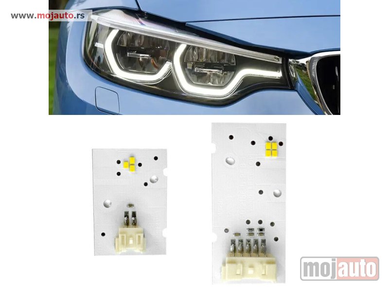 Glavna slika -  led plocice, led drl driver levi far - MojAuto