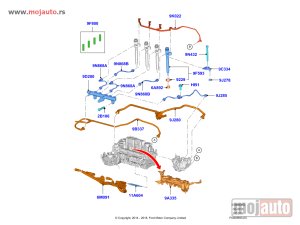 Glavna slika -  Ford Kuga 2.0 TDCi Prelivno Crevo Dizni 12-19,NOVO - MojAuto