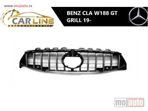 NOVI: delovi  MERCEDES CLA W118 GT PREDNJI GRILL 19-