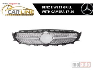 NOVI: delovi  MERCEDES E W213 PREDNJI GRILL (SA KAMEROM) 17-20
