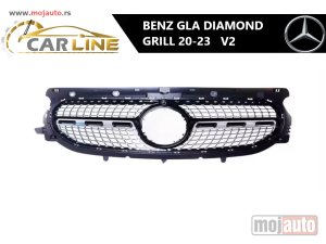 NOVI: delovi  MERCEDES GLA DIAMOND GRILL 20-23 V2