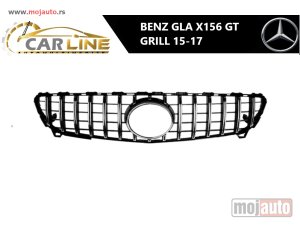 NOVI: delovi  MERCEDES GLA X156 GT PREDNJI GRILL 15-17