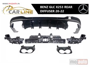 NOVI: delovi  MERCEDES GLC X253/C253 ZADNJI DIFUZOR 20-22