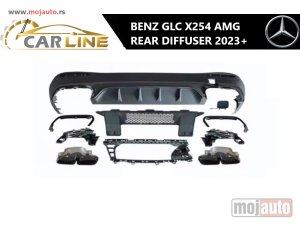 NOVI: delovi  MERCEDES GLC X254/C254 AMG ZADNJI DIFUZOR 2023+