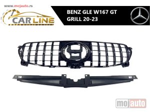 NOVI: delovi  MERCEDES GLE W167 GT PREDNJI GRILL 20-23