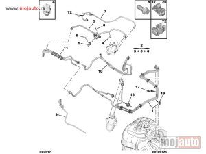 Glavna slika -  Citroen Jumper 2.0/2.2HDI Crevo Goriva Sa Senzorom Pumpe Ubrizgavanja 14-23,NOVO - MojAuto