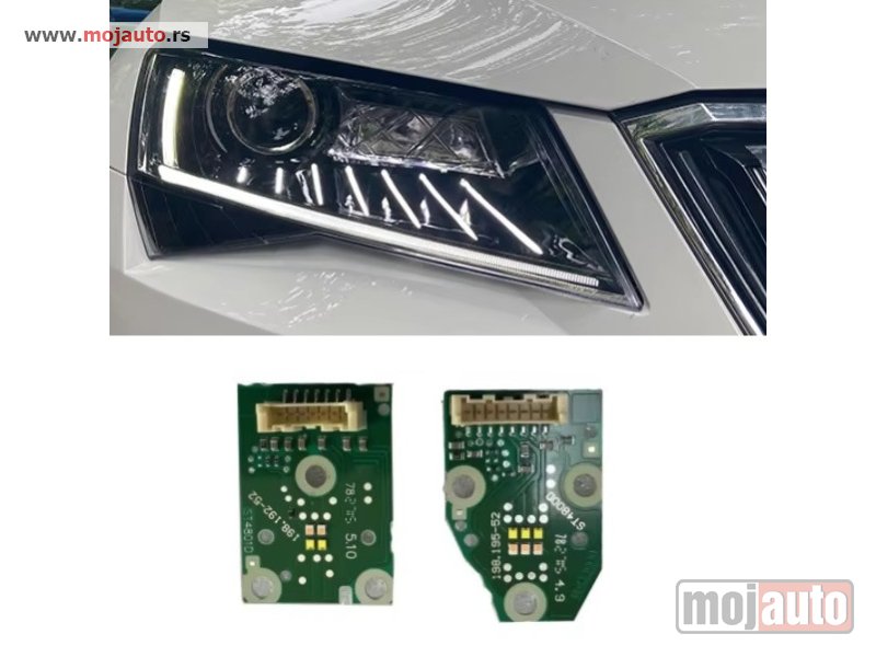 Glavna slika -  LED plocice, LED DRL driver Skoda superb desni far - MojAuto