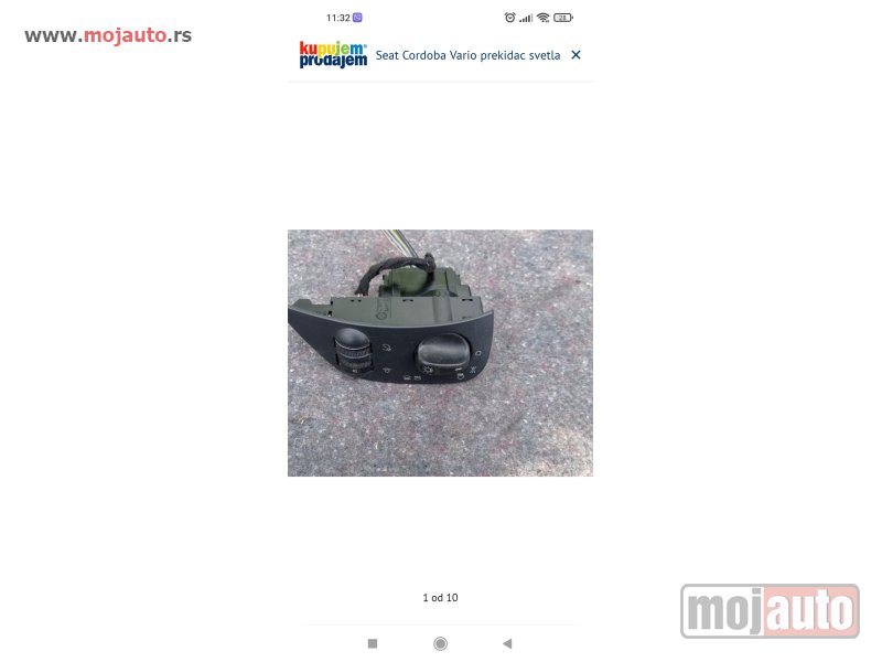 Glavna slika -  Seat Cordoba Vario prekidac svetla - MojAuto