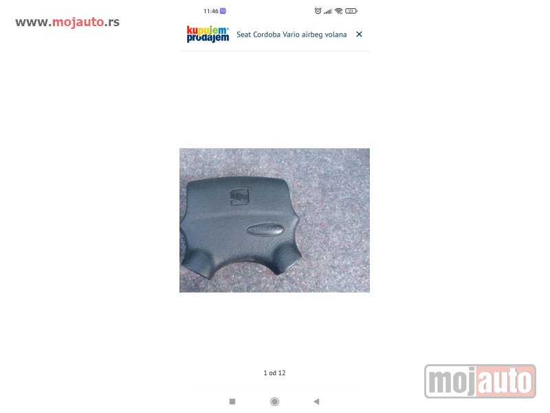 Glavna slika -  Seat Cordoba Vario airbag volana - MojAuto