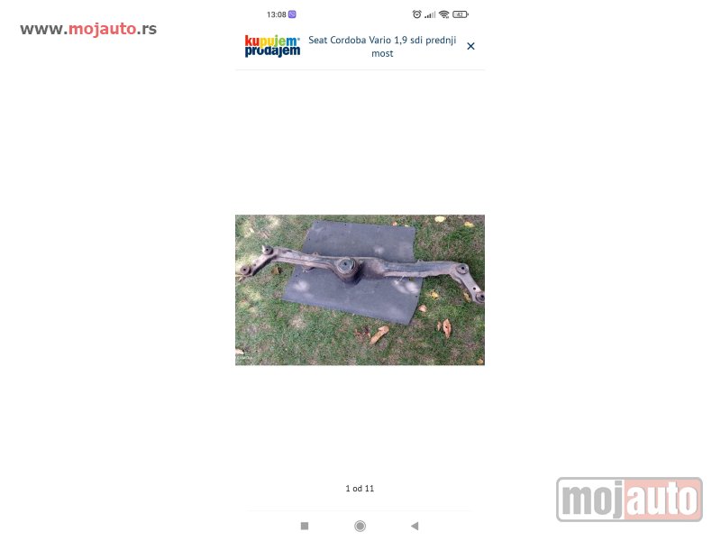 Glavna slika -  Seat Cordoba Vario prednji most - MojAuto
