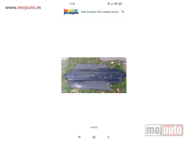 Glavna slika -  Seat Cordoba Vario roletna gepeka - MojAuto