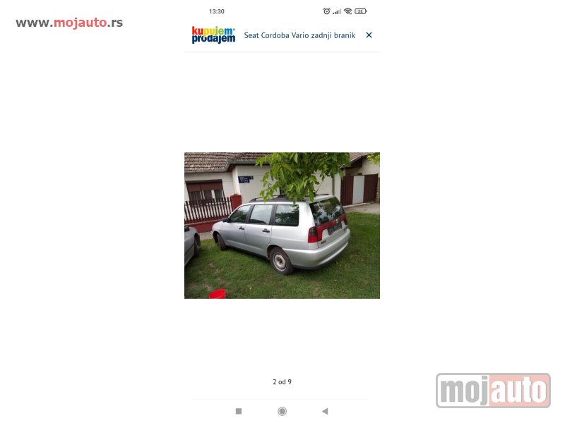 Glavna slika -  Seat Cordoba Vario zadnji branik - MojAuto