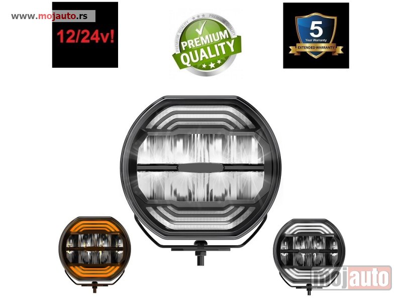 Glavna slika -  LED reflektor - radno svetlo 22.7x20.4cm 160w - sa pozicijama - MojAuto