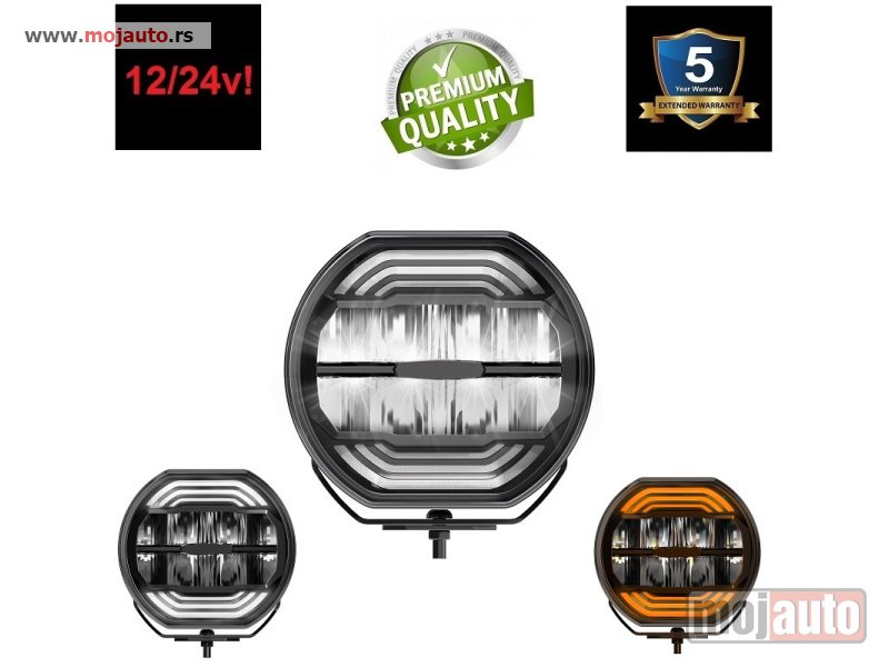 Glavna slika -  LED reflektor - radno svetlo 17.8x15.9cm 80w - sa pozicijama - MojAuto