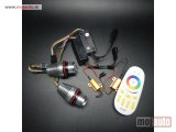 NOVI: delovi  RGB BMW led pozicije za angel-eye farove e39 40w + daljinski