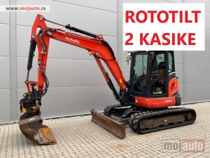 polovni Građevinska Mašina Kubota U55 4 / ROTOTILT polovni Građevinska Mašina Kubota U55 4 / ROTOTILT
