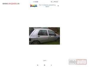 Glavna slika -  Clio 1 1.4 benzin razni delovi - MojAuto