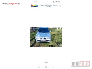 Glavna slika -  Megane 1 1.4 benzin 16 v razni delovi - MojAuto