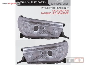Glavna slika -  Toyota Hylux Farovi Devil Eye Hrom halogeni 15-19 - MojAuto