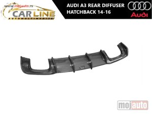 NOVI: delovi  AUDI A3 ZADNJI DIFUZOR HATCBACK 14-16