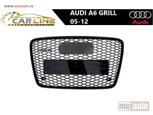 NOVI: delovi  AUDI A6 PREDNJI GRILL 05-12