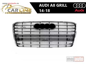 NOVI: delovi  AUDI A8 PREDNJI GRILL 14-18 V2