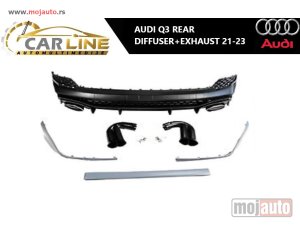 NOVI: delovi  AUDI Q3 ZADNJI DIFUZOR SA AUSPUHOM 21-23 V2 NOVI: delovi  AUDI Q3 ZADNJI DIFUZOR SA AUSPUHOM 21-23 V2