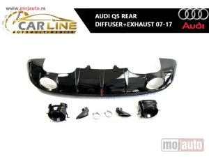 NOVI: delovi  AUDI Q5 ZADNJI DIFUZOR SA AUSPUHOM LED 07-17 NOVI: delovi  AUDI Q5 ZADNJI DIFUZOR SA AUSPUHOM LED 07-17