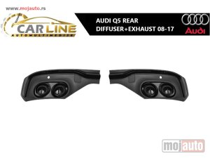 NOVI: delovi  AUDI Q5 ZADNJI DIFUZOR SA AUSPUHOM 08-17 NOVI: delovi  AUDI Q5 ZADNJI DIFUZOR SA AUSPUHOM 08-17