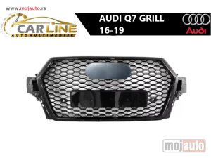 NOVI: delovi  AUDI Q7 PREDNJI GRILL 16-19 NOVI: delovi  AUDI Q7 PREDNJI GRILL 16-19