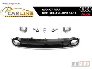 NOVI: delovi  AUDI Q7 ZADNJI DIFUZOR SA AUSPUHOM 16-19 NOVI: delovi  AUDI Q7 ZADNJI DIFUZOR SA AUSPUHOM 16-19
