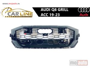 NOVI: delovi  AUDI Q8 PREDNJI GRILL ACC 19-23 NOVI: delovi  AUDI Q8 PREDNJI GRILL ACC 19-23