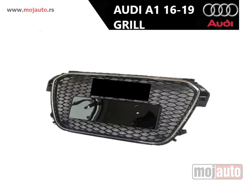Glavna slika -  Prednji grill za Audi A1 16-19 - MojAuto
