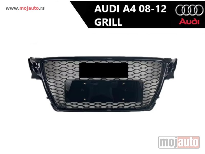Glavna slika -  Audi A4 prednji grill 08-12 - MojAuto