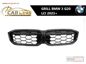 NOVI: delovi  BMW 3 G20 LCI PREDNJI GRILL 2023+
