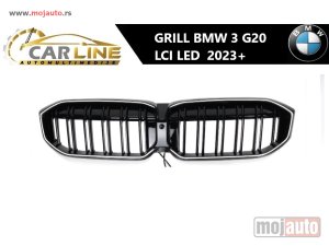 NOVI: delovi  BMW 3 G20 LCI LED PREDNJI GRILL 2023+