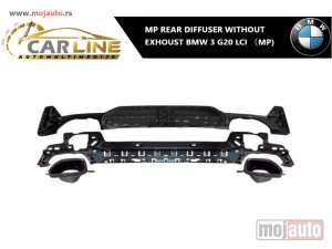 NOVI: delovi  BMW 3 G20 MP LCI ZADNJI DIFUZOR BEZ AUSPUHA