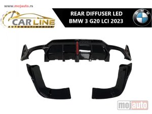 NOVI: delovi  BMW 3 G20 LCI LED ZADNJI DIFUZOR 2023