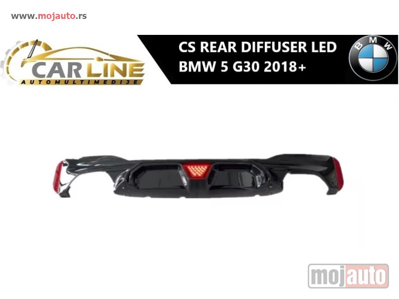 Glavna slika -  BMW 5 G30 CS ZADNJI DIFUZOR LED 2018+ - MojAuto