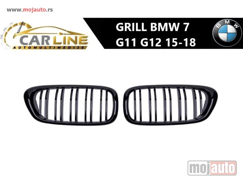 Glavna slika -  BMW 7 G12 PREDNJI GRILL 15-18 - MojAuto
