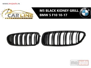 NOVI: delovi  BMW 5 F10 M5 BLACK KIDNEY PREDNJI GRILL 10-17