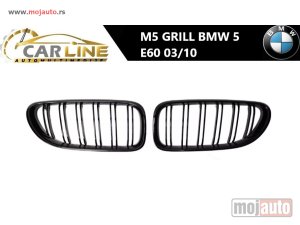 NOVI: delovi  BMW 5 E60 M5 PREDNJI GRILL 03-10