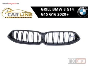 NOVI: delovi  BMW 8 G14 G15 PREDNJI GRILL 2020+