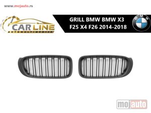 NOVI: delovi  BMW X3 X4 F25 F26 PREDNJI GRILL 14-18