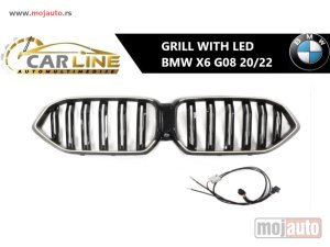 NOVI: delovi  BMW X6 G06 LED PREDNJI GRILL 20-22