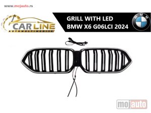 NOVI: delovi  BMW X6 G06 LCI LED PREDNJI GRILL 2024
