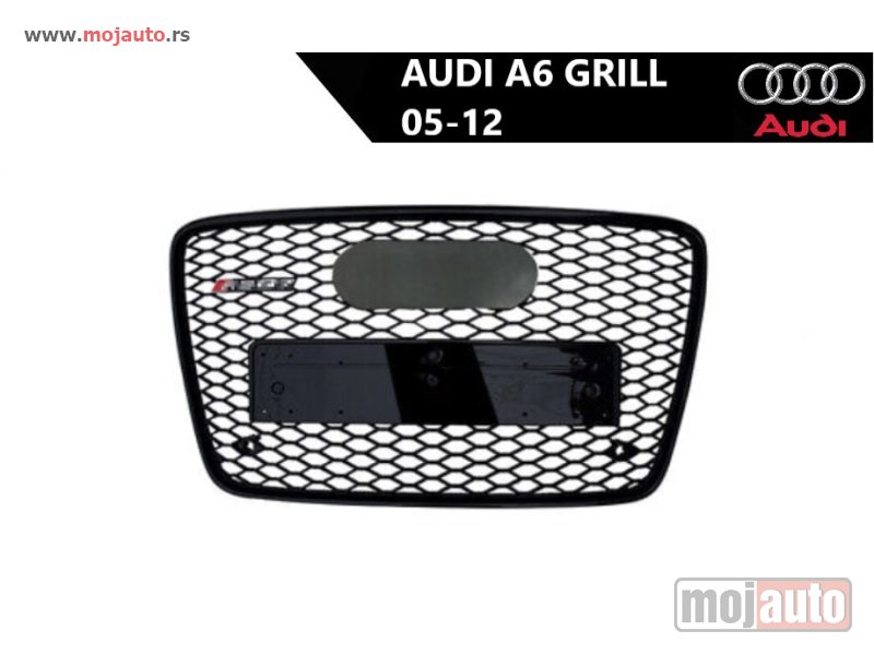 Glavna slika -  Audi A6 prednji grill 05-12 - MojAuto